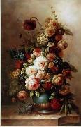 unknow artist Floral, beautiful classical still life of flowers.047 oil on canvas